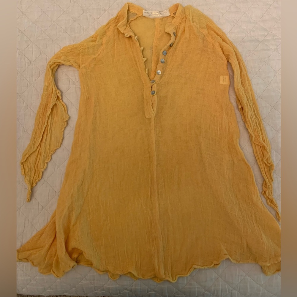 Jen’s Pirate Booty Mustard Tunic
